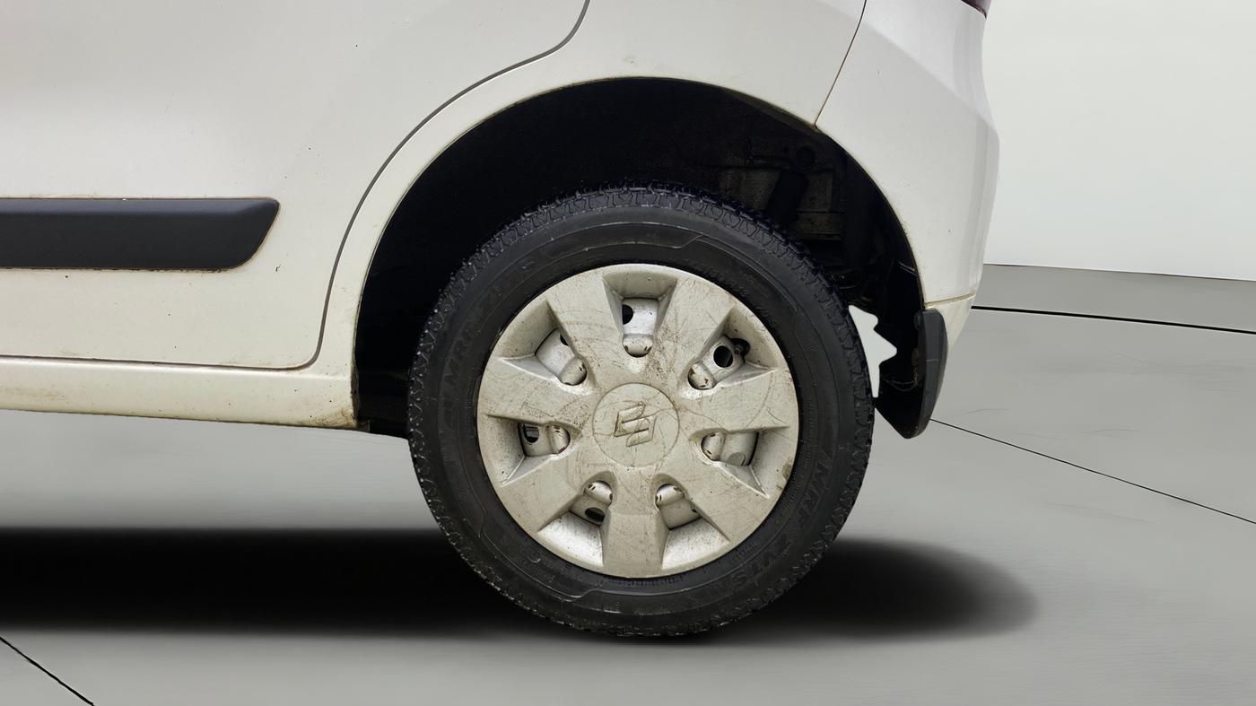 2017 Maruti Wagon R 1.0 LXI CNG, CNG, Manual, 51,600 km, Left Rear Wheel
