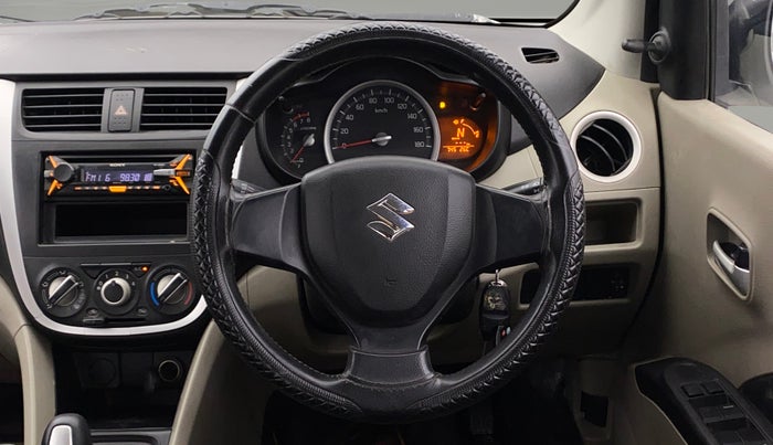 2015 Maruti Celerio VXI AMT, Petrol, Automatic, 63,318 km, Steering Wheel Close Up
