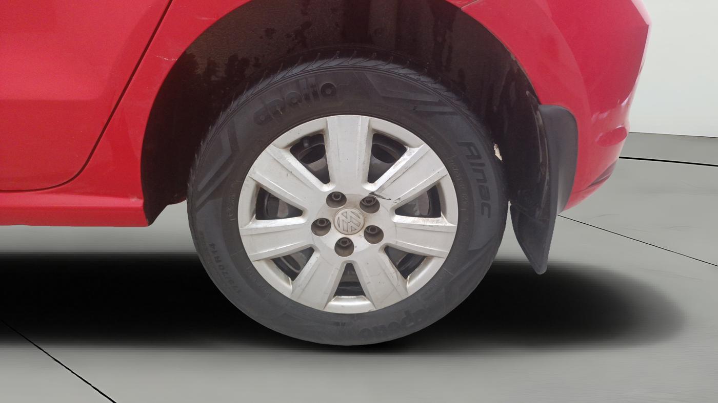 2018 Volkswagen Polo TRENDLINE 1.0L, Petrol, Manual, 43,491 km, Left Rear Wheel