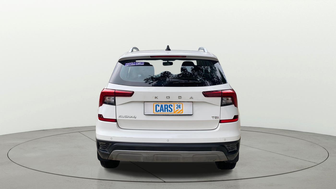 2023 Skoda KUSHAQ AMBITION 1.0L TSI AT, Petrol, Automatic, 25,209 km, Back/Rear
