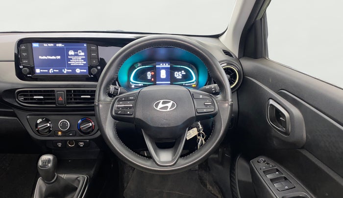 2025 Hyundai EXTER S Executive 1.2 Hy CNG Duo MT, CNG, Manual, 4,021 km, Steering Wheel Close Up