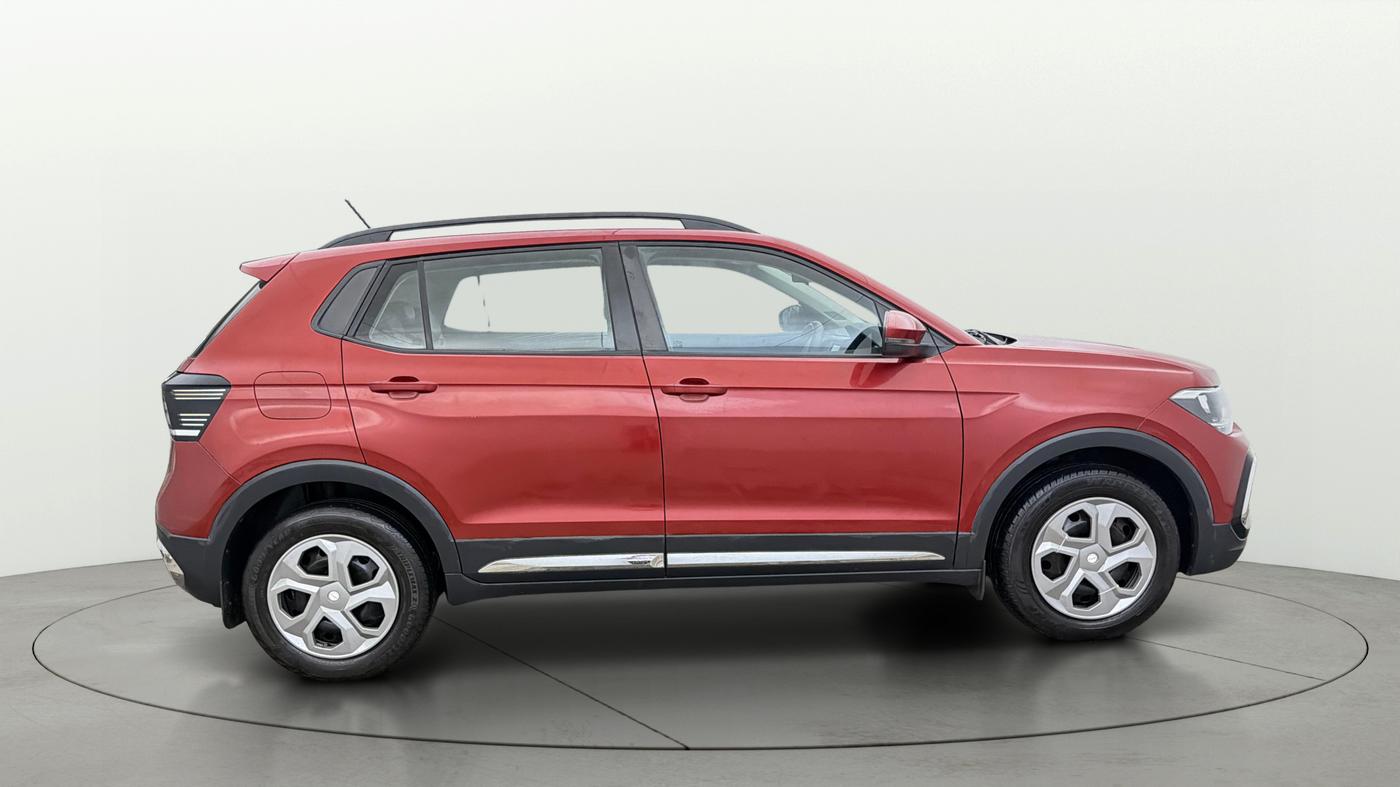 2022 Volkswagen TAIGUN COMFORTLINE 1.0 TSI MT, Petrol, Manual, 56,582 km, Right Side View