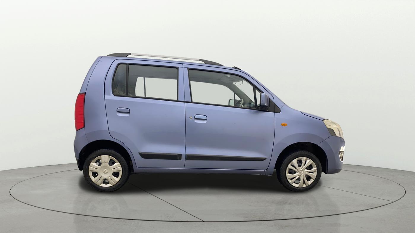 2015 Maruti Wagon R 1.0 VXI, Petrol, Manual, 72,057 km, Right Side View