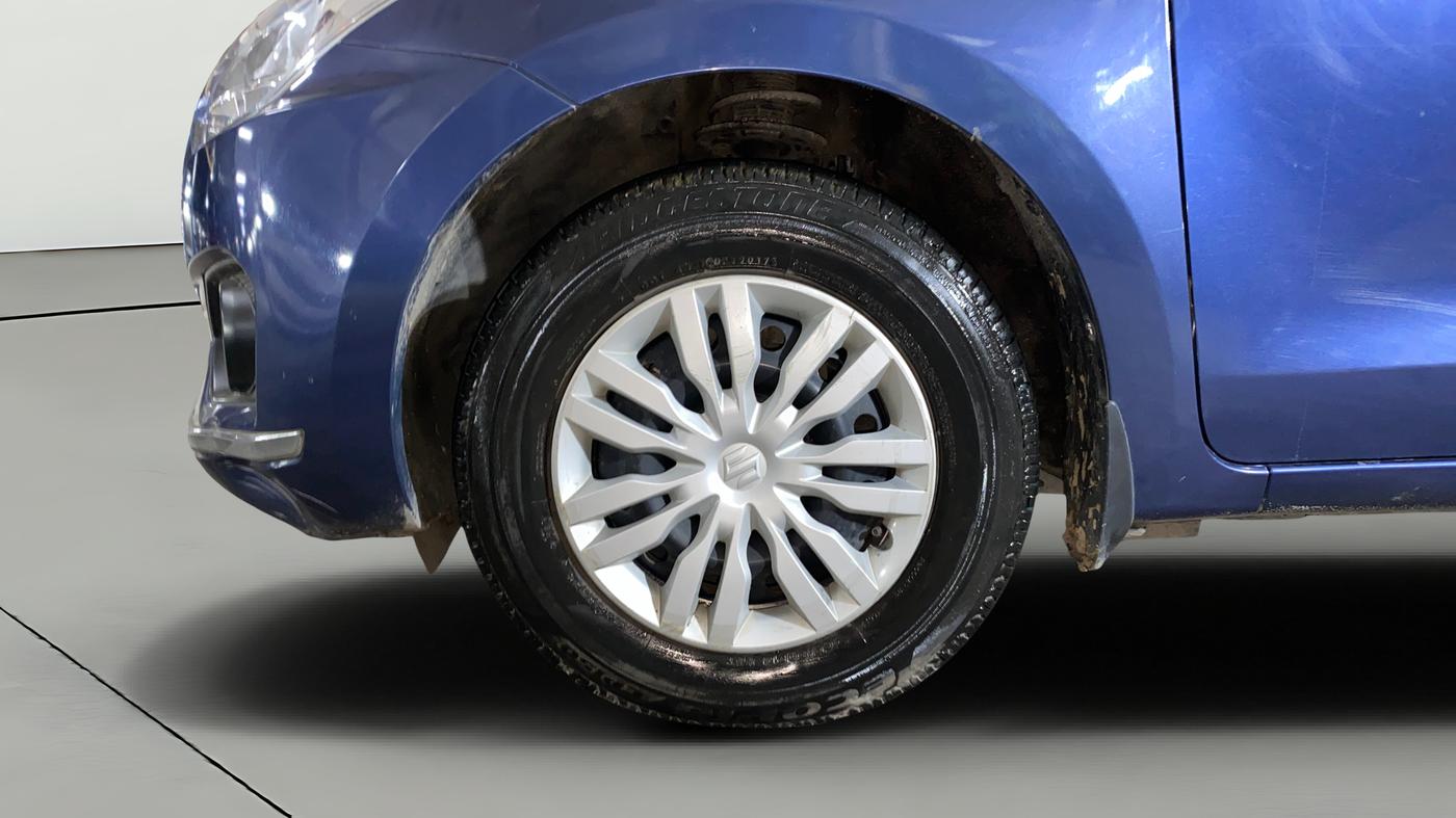 2017 Maruti Dzire VXI, Petrol, Manual, 21,713 km, Left Front Wheel
