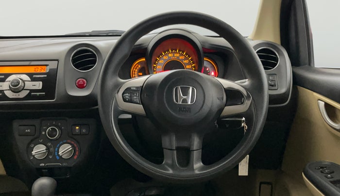 2014 Honda Brio VX AT, Petrol, Automatic, 65,567 km, Steering Wheel Close Up