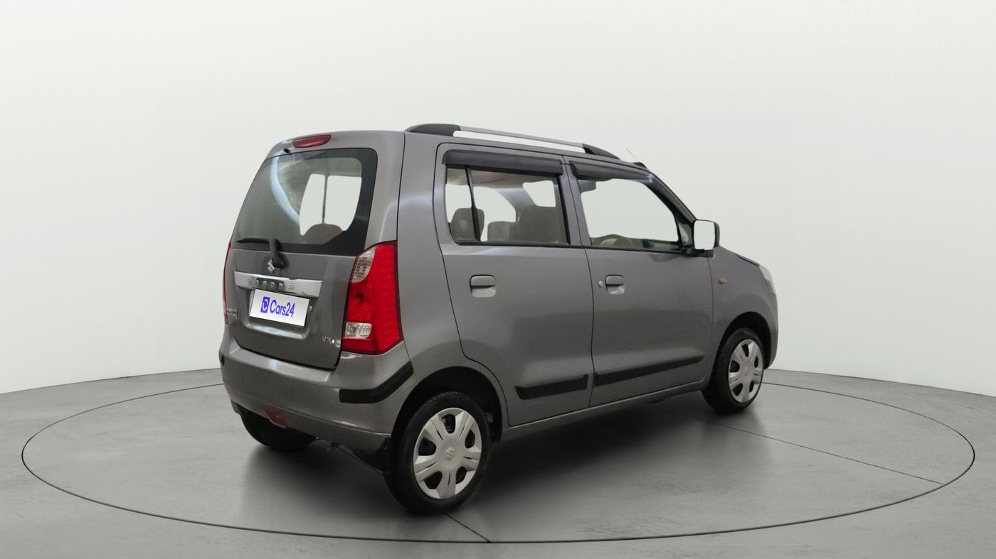 2014 Maruti Wagon R 1.0 VXI, Petrol, Manual, 54,230 km, Right Back Diagonal