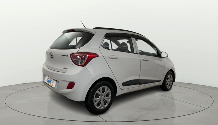 2015 Hyundai Grand i10 SPORTZ 1.2 KAPPA VTVT, Petrol, Manual, 48,027 km, Right Back Diagonal