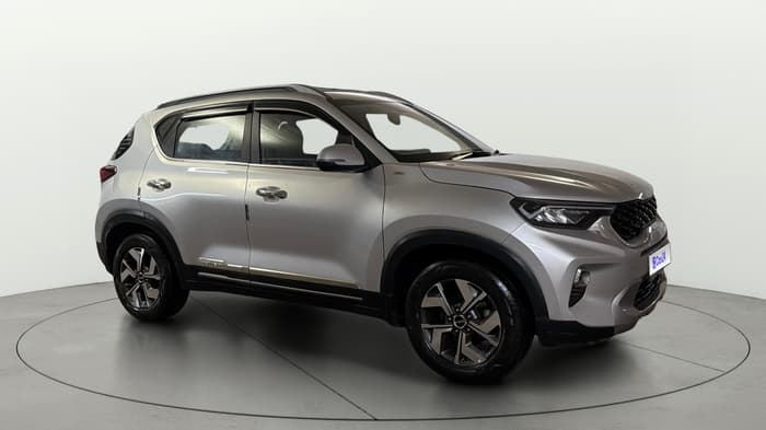 2023 KIA SONET HTX 1.0 TURBO PETROL IMT, Petrol, Manual, 54,552 km, Right Front Diagonal