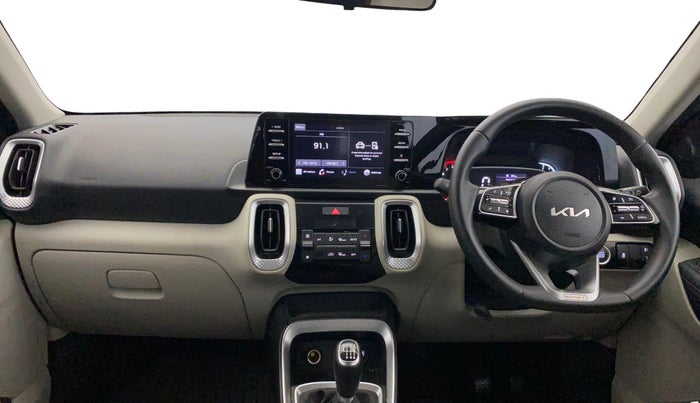 2021 KIA SONET HTX 1.0 IMT, Petrol, Manual, 38,938 km, Dashboard