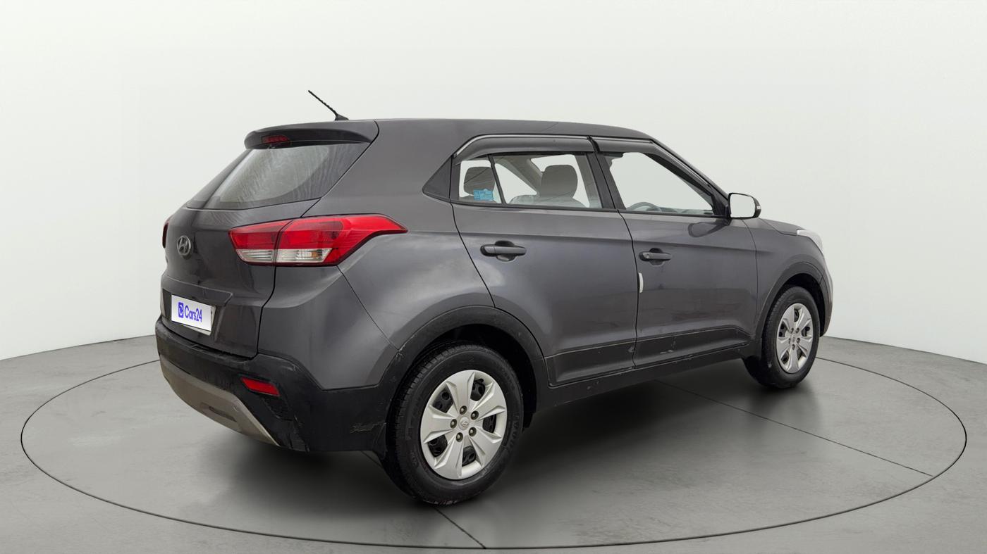2018 Hyundai Creta E PLUS 1.6 PETROL, Petrol, Manual, 33,724 km, Right Back Diagonal