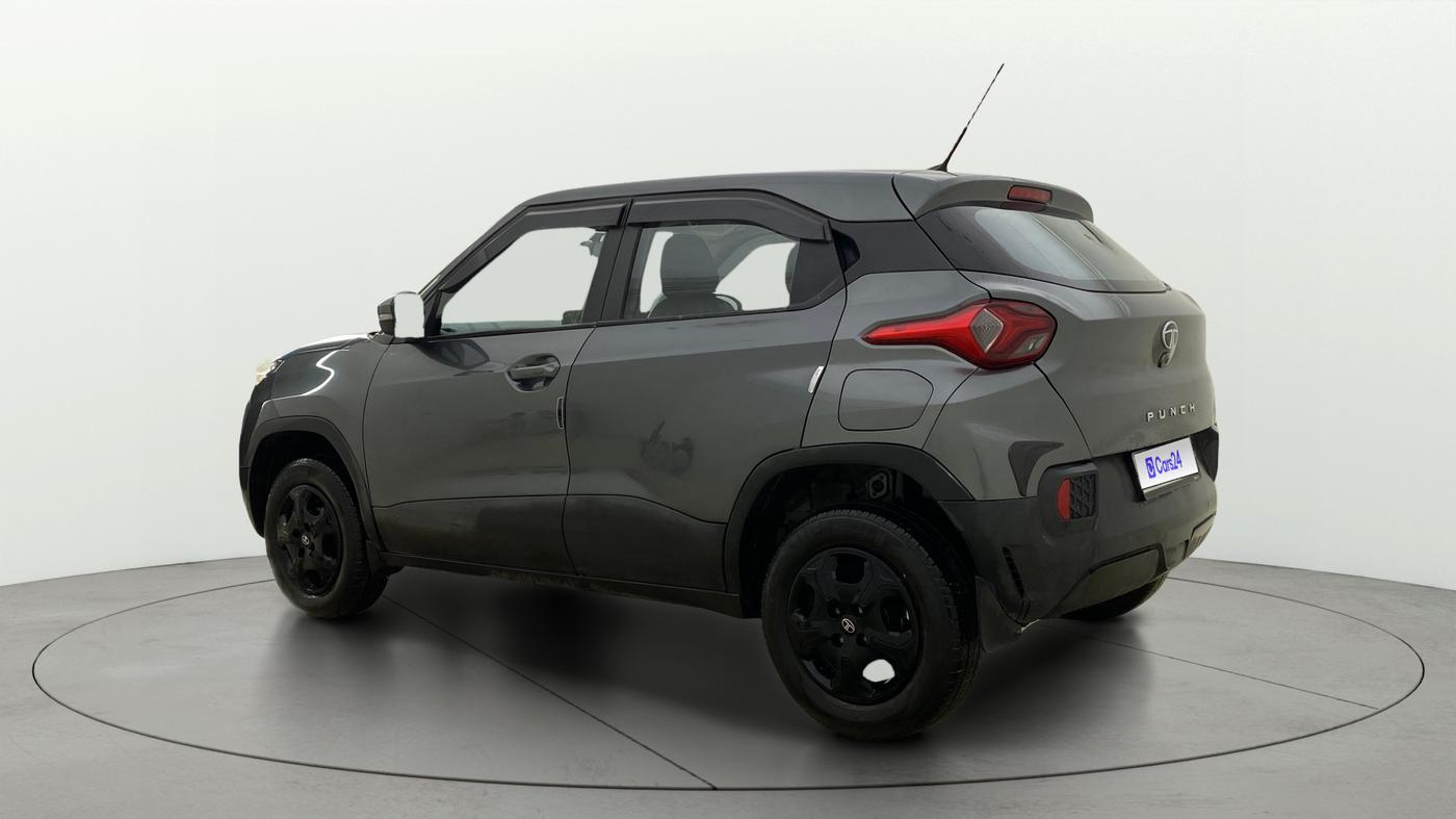 2024 Tata PUNCH ACCOMPLISHED AMT, Petrol, Automatic, 18,344 km, Left Back Diagonal