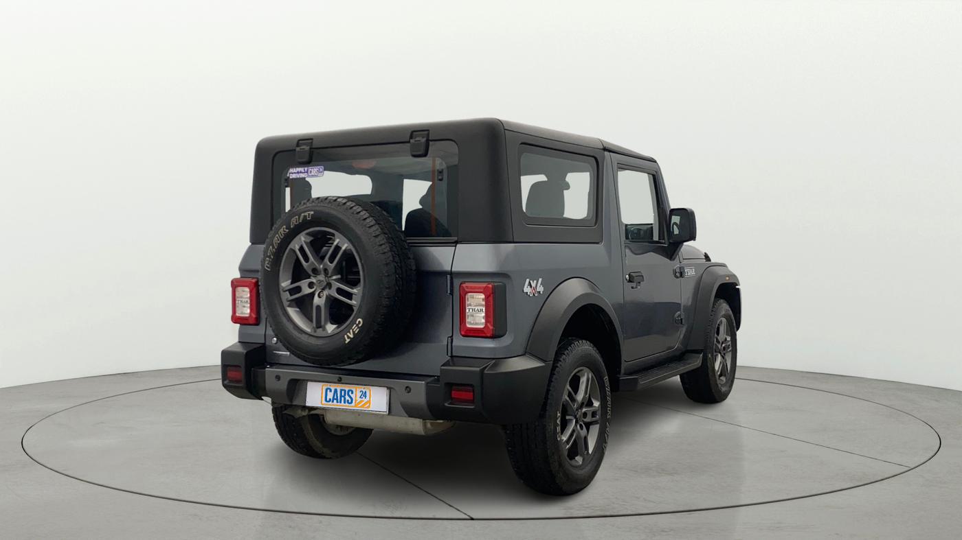 2022 Mahindra Thar LX PETROL HT 4WD AT, Petrol, Automatic, 20,628 km, Right Back Diagonal