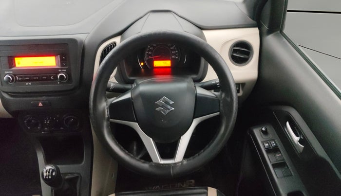 2022 Maruti New Wagon-R VXI 1.0, Petrol, Manual, 7,587 km, Steering Wheel Close Up