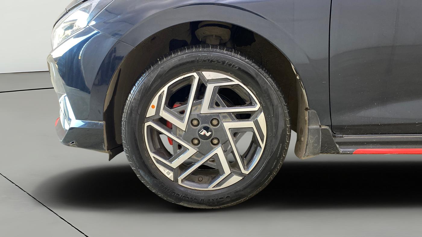 2024 Hyundai NEW I20 N LINE N8 1.0 TURBO DCT, Petrol, Automatic, 16,539 km, Left Front Wheel