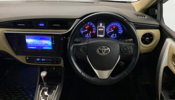 2018 Toyota Corolla Altis VL CVT PETROL, Petrol, Automatic, 1,24,098 km, Steering Wheel Close Up