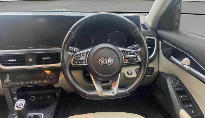 2019 KIA SELTOS HTX 1.5 DIESEL, Diesel, Manual, 92,442 km, Steering Wheel Close Up