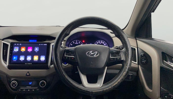 2017 Hyundai Creta SX PLUS 1.6 PETROL, Petrol, Manual, 53,575 km, Steering Wheel Close Up