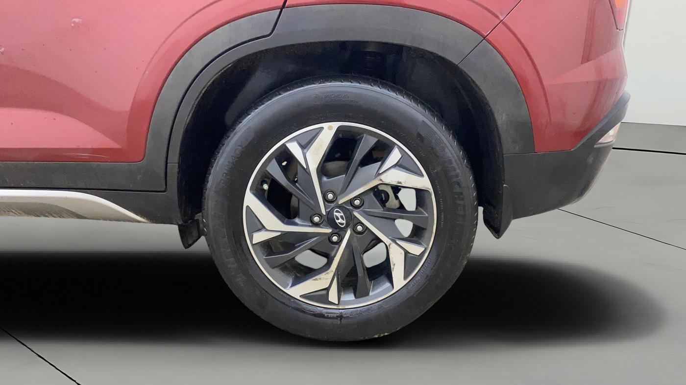 2022 Hyundai Creta SX (O) AT 1.5 DIESEL, Diesel, Automatic, 1,07,294 km, Left Rear Wheel