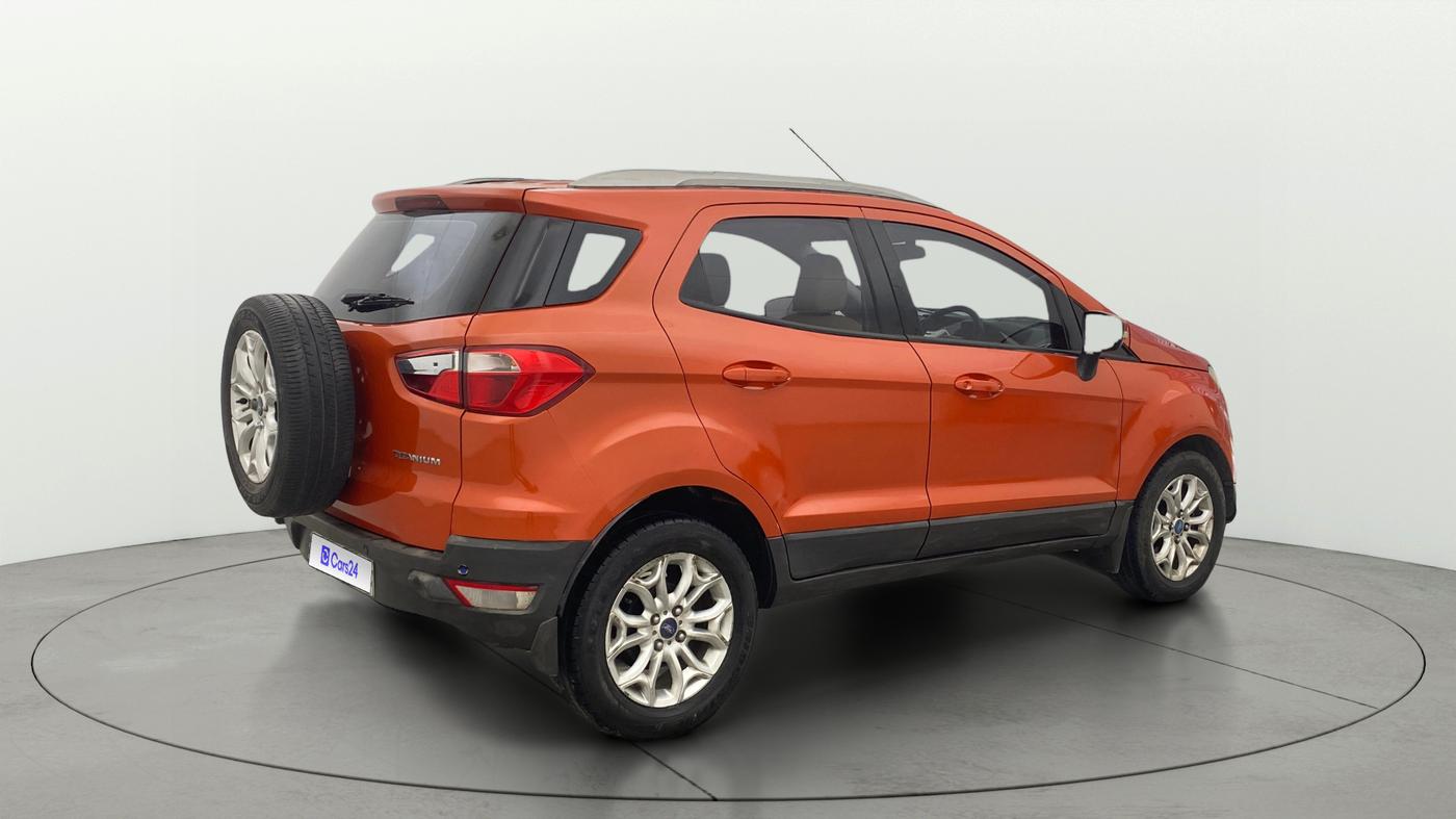 2013 Ford Ecosport TITANIUM 1.5L PETROL AT, Petrol, Automatic, 95,208 km, Right Back Diagonal