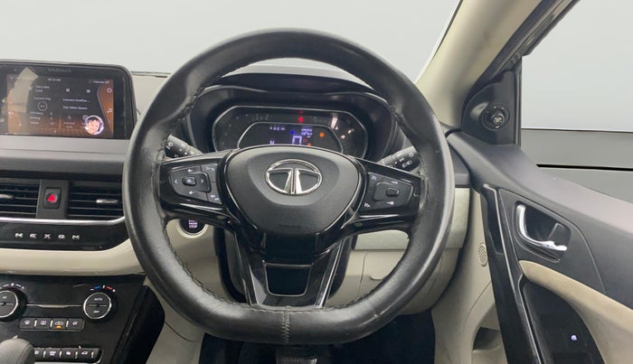 2022 Tata NEXON XZA PLUS SUNROOF PETROL, Petrol, Automatic, 35,118 km, Steering Wheel Close Up