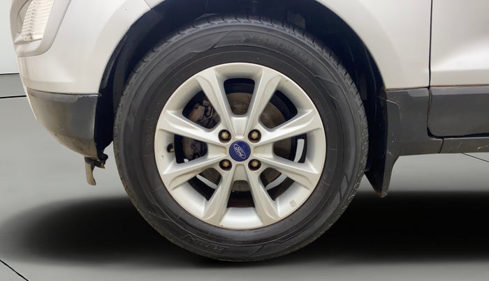 2018 Ford Ecosport TITANIUM 1.5L DIESEL, Diesel, Manual, 1,05,406 km, Left Front Wheel