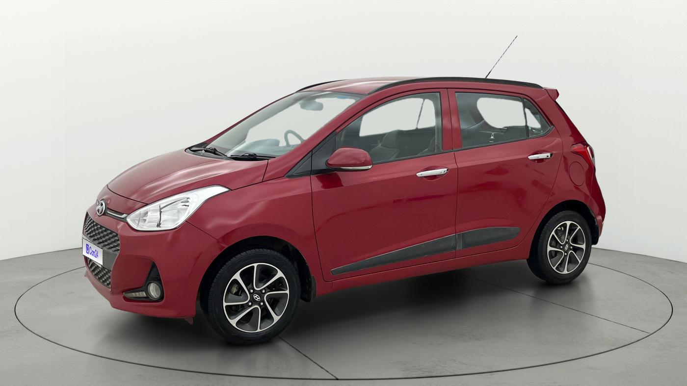 2017 Hyundai Grand i10 ASTA 1.2 KAPPA VTVT, Petrol, Manual, 58,019 km, Left Front Diagonal