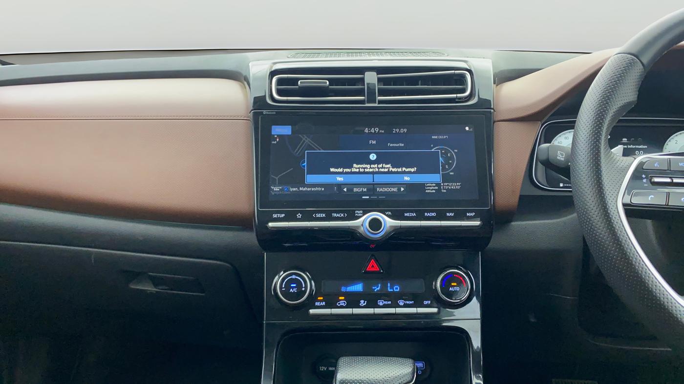 2022 Hyundai ALCAZAR PLATINUM(O) 7STR 1.5 AT, Diesel, Automatic, 55,324 km, Air Conditioner