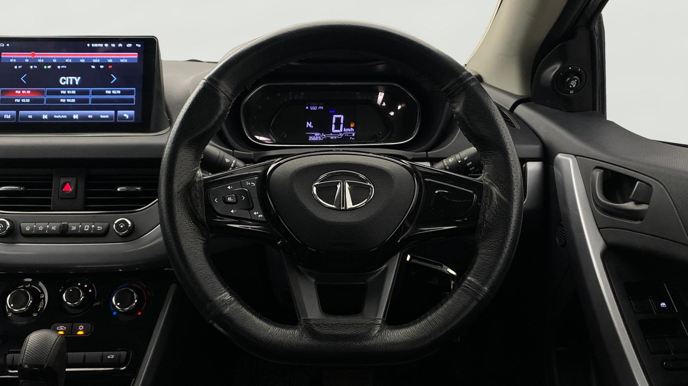 2022 Tata NEXON XMA SUNROOF PETROL, Petrol, Automatic, 35,685 km, Steering Wheel Close Up