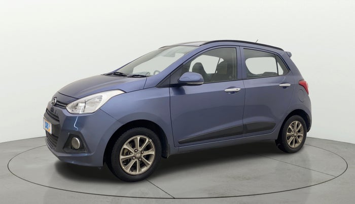 2014 Hyundai Grand i10 ASTA (O) 1.2 KAPPA VTVT, Petrol, Manual, 34,694 km, Left Front Diagonal