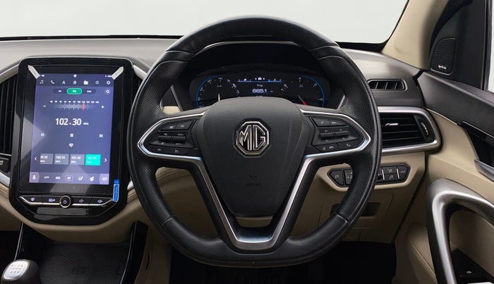 2022 MG HECTOR SHARP HYBRID 1.5 PETROL, Petrol, Manual, 18,701 km, Steering Wheel Close Up