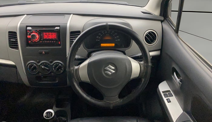 2012 Maruti Wagon R 1.0 LXI, Petrol, Manual, 54,344 km, Steering Wheel Close Up