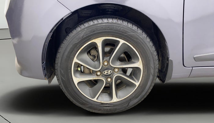 2018 Hyundai Grand i10 ASTA 1.2 KAPPA VTVT, Petrol, Manual, 1,15,563 km, Left Front Wheel