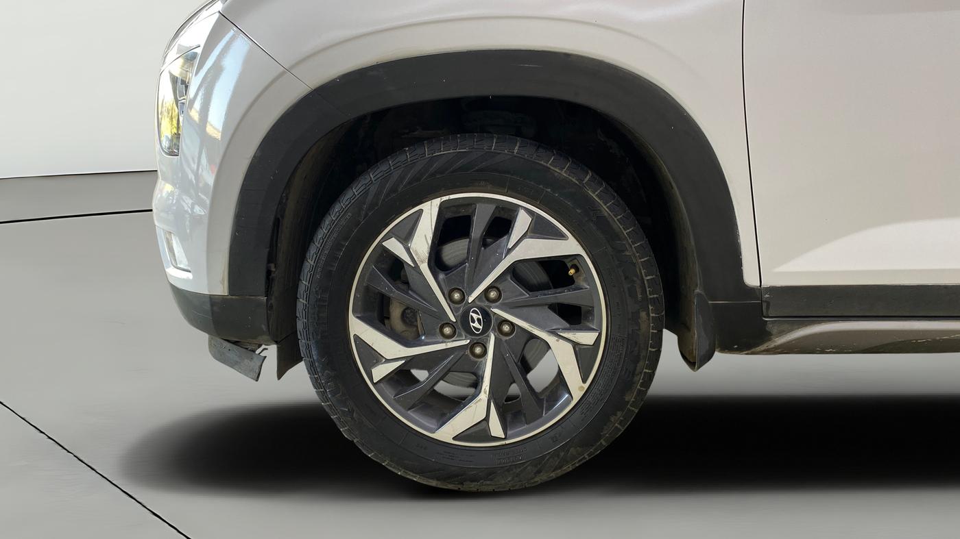 2021 Hyundai Creta SX (O) AT 1.5 DIESEL, Diesel, Automatic, 1,00,442 km, Left Front Wheel