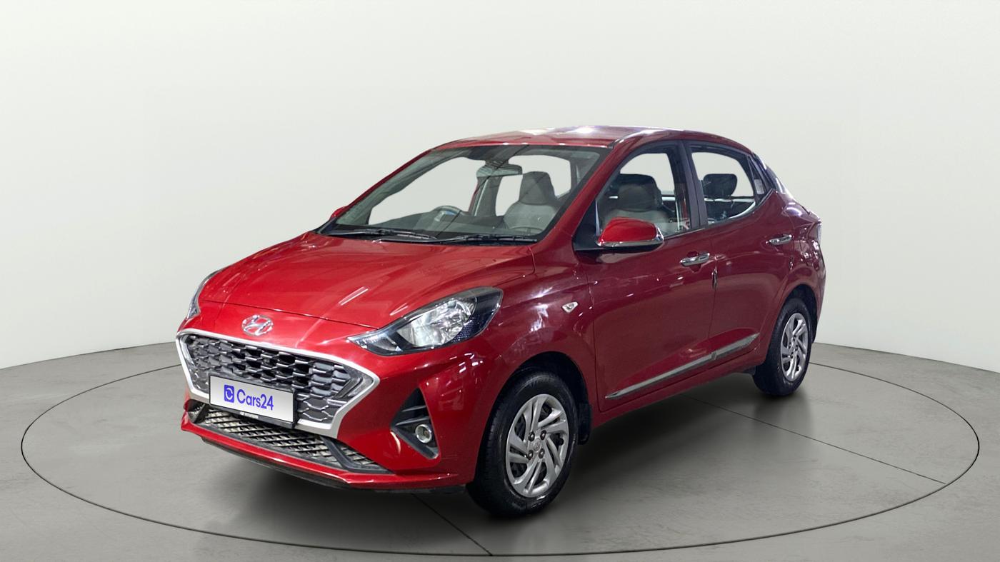 2022 Hyundai AURA S 1.2, Petrol, Manual, 5,976 km, Left Front Diagonal