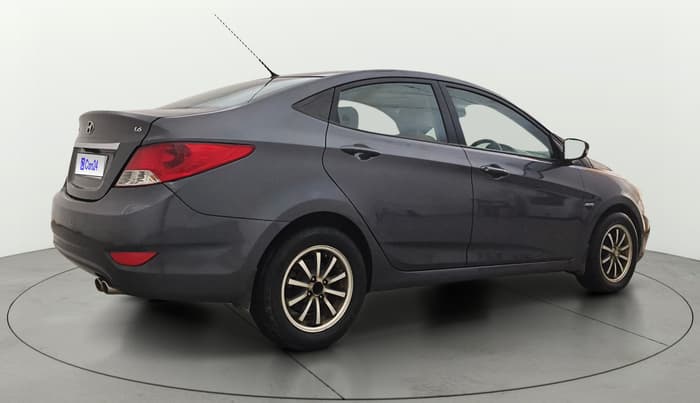 2013 Hyundai Verna FLUIDIC VTVT 1.6 EX AT, Petrol, Automatic, 81,462 km, Right Back Diagonal