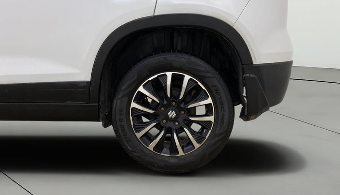 2021 Maruti Vitara Brezza ZXI PLUS AT SHVS, Petrol, Automatic, 27,914 km, Left Rear Wheel