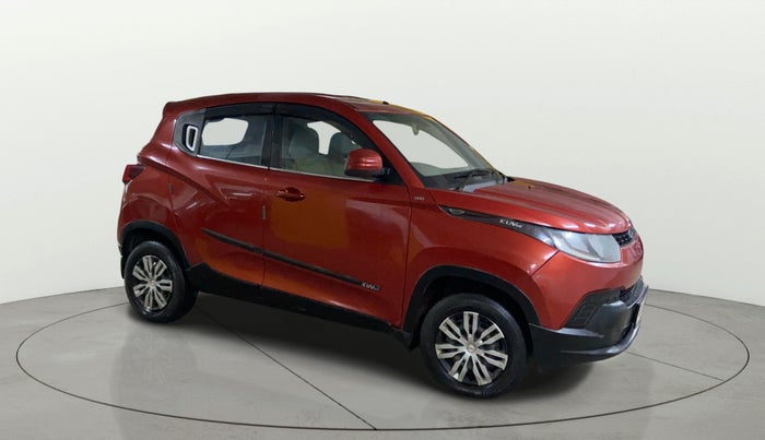 2016 Mahindra Kuv100 K4 6 STR, Petrol, Manual, 53,834 km, Right Front Diagonal