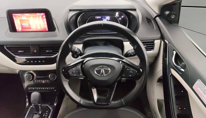 2021 Tata NEXON XZA PLUS SUNROOF PETROL, Petrol, Automatic, 55,708 km, Steering Wheel Close Up