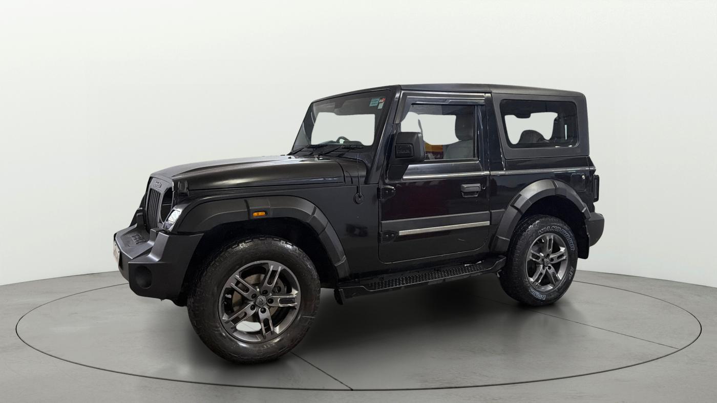 2021 Mahindra Thar LX PETROL HT 4WD AT, Petrol, Automatic, 52,617 km, Left Front Diagonal