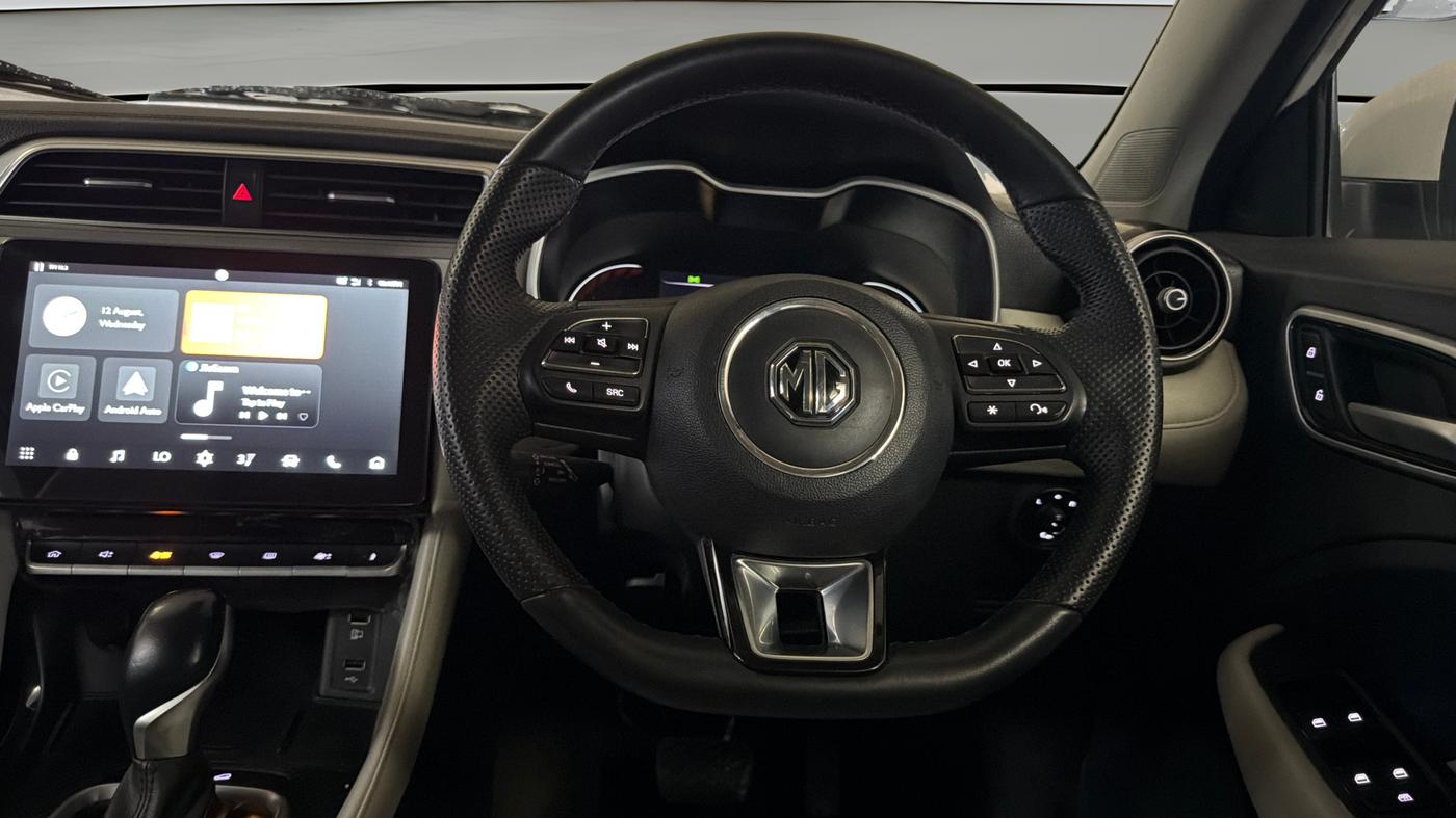 2024 MG ASTOR Select 1.5 CVT (Ivory), Petrol, Automatic, 24,466 km, Steering Wheel Close Up