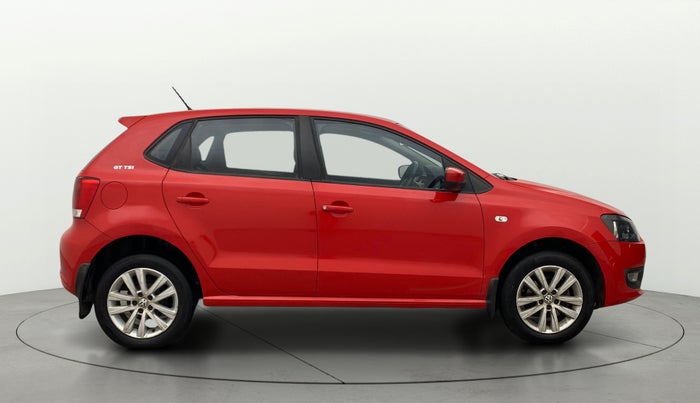 2013 Volkswagen Polo GT TSI AT, Petrol, Automatic, 1,03,446 km, Right Side View