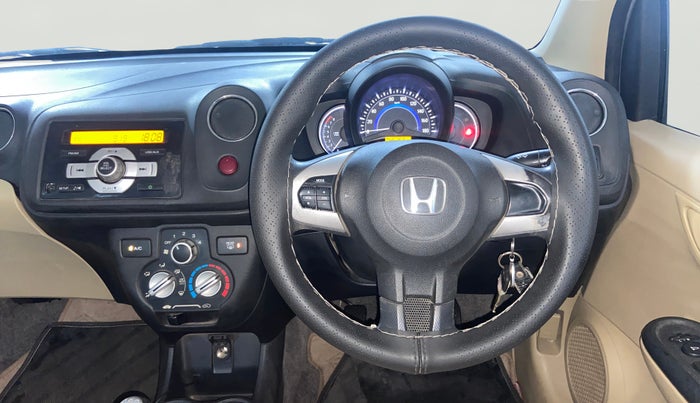 2015 Honda Brio S MT, Petrol, Manual, 45,133 km, Steering Wheel Close Up