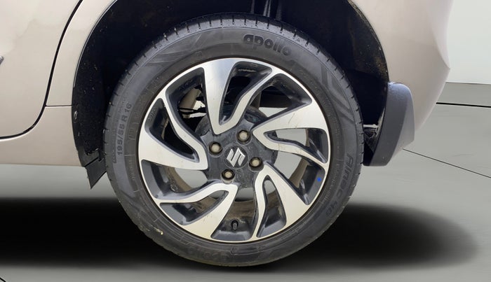2021 Maruti Baleno ZETA CVT PETROL 1.2, Petrol, Automatic, 33,479 km, Left Rear Wheel