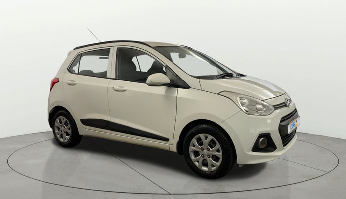 2015 Hyundai Grand i10 SPORTZ 1.2 KAPPA VTVT, Petrol, Manual, 61,620 km, Right Front Diagonal