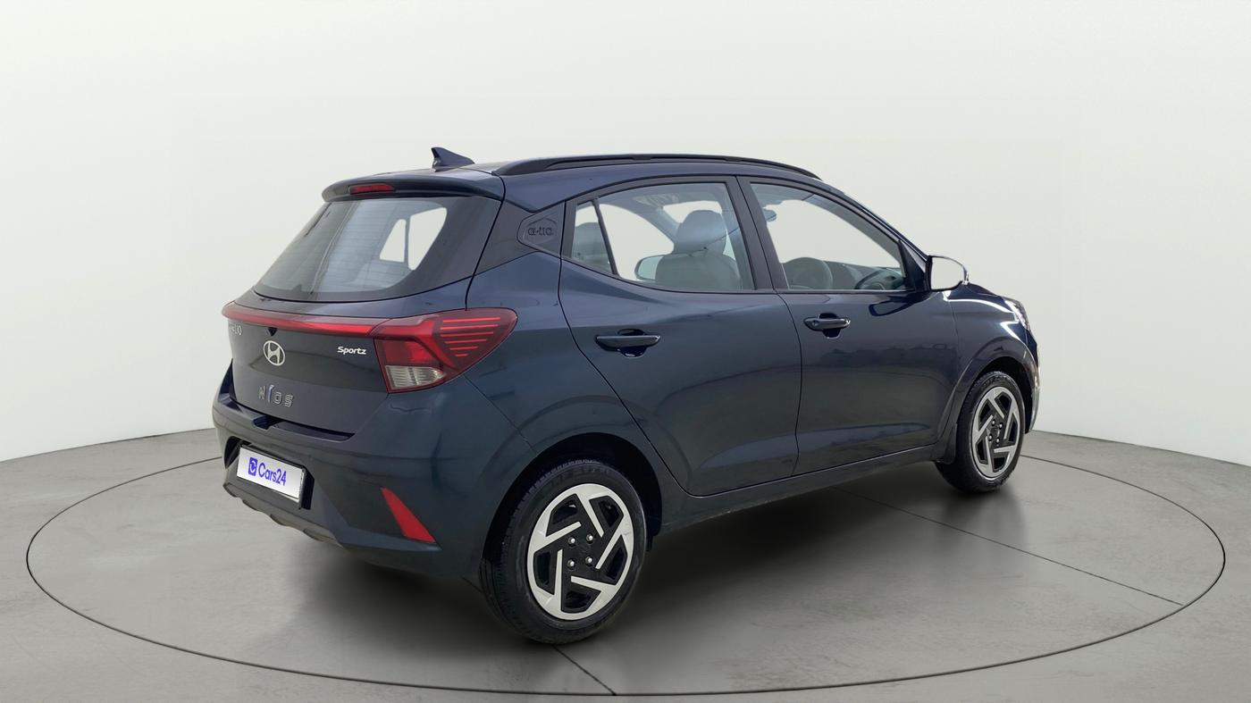 2023 Hyundai GRAND I10 NIOS SPORTZ 1.2 KAPPA VTVT, Petrol, Manual, 36,611 km, Right Back Diagonal