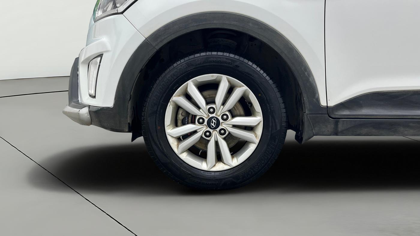 2017 Hyundai Creta SX PLUS 1.6 PETROL, Petrol, Manual, 84,654 km, Left Front Wheel
