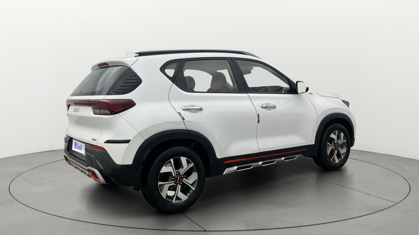 2022 KIA SONET HTX ANNIVERSARY EDITION 1.0 IMT, Petrol, Manual, 61,897 km, Right Back Diagonal