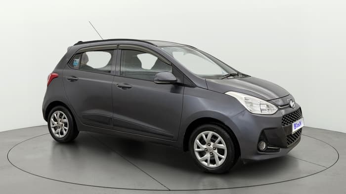 2018 Hyundai Grand i10 SPORTZ 1.2 KAPPA VTVT, CNG, Manual, 1,15,017 km, Right Front Diagonal
