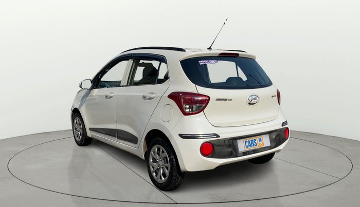 2018 Hyundai Grand i10 SPORTZ 1.2 KAPPA VTVT, Petrol, Manual, 37,122 km, Left Back Diagonal