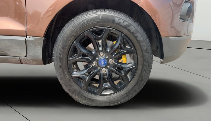 2017 Ford Ecosport TITANIUM 1.5L DIESEL, Diesel, Manual, 1,29,287 km, Right Front Wheel